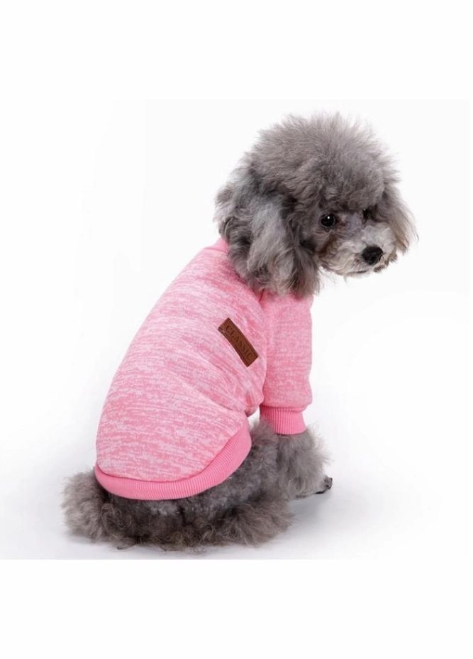 Кофта рябая для собак и кошек Pink розовая XXL Ecotoys (276394208)