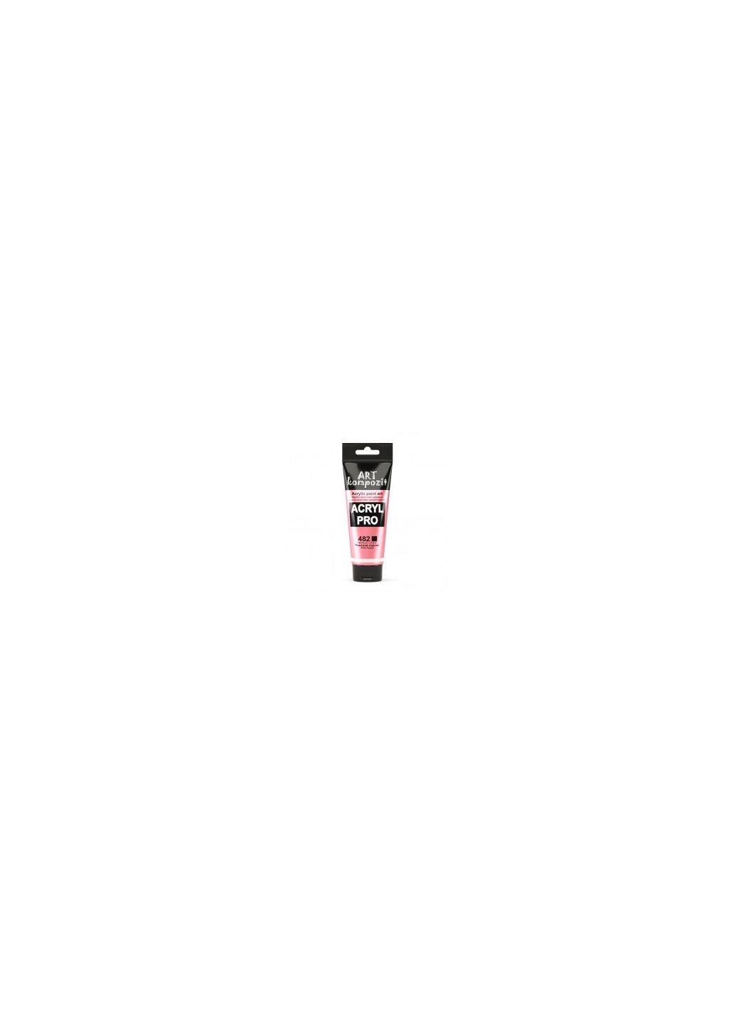 Акриловая краска Металик /482/ 75 мл туба Розовый персик Kompozit (280916084)