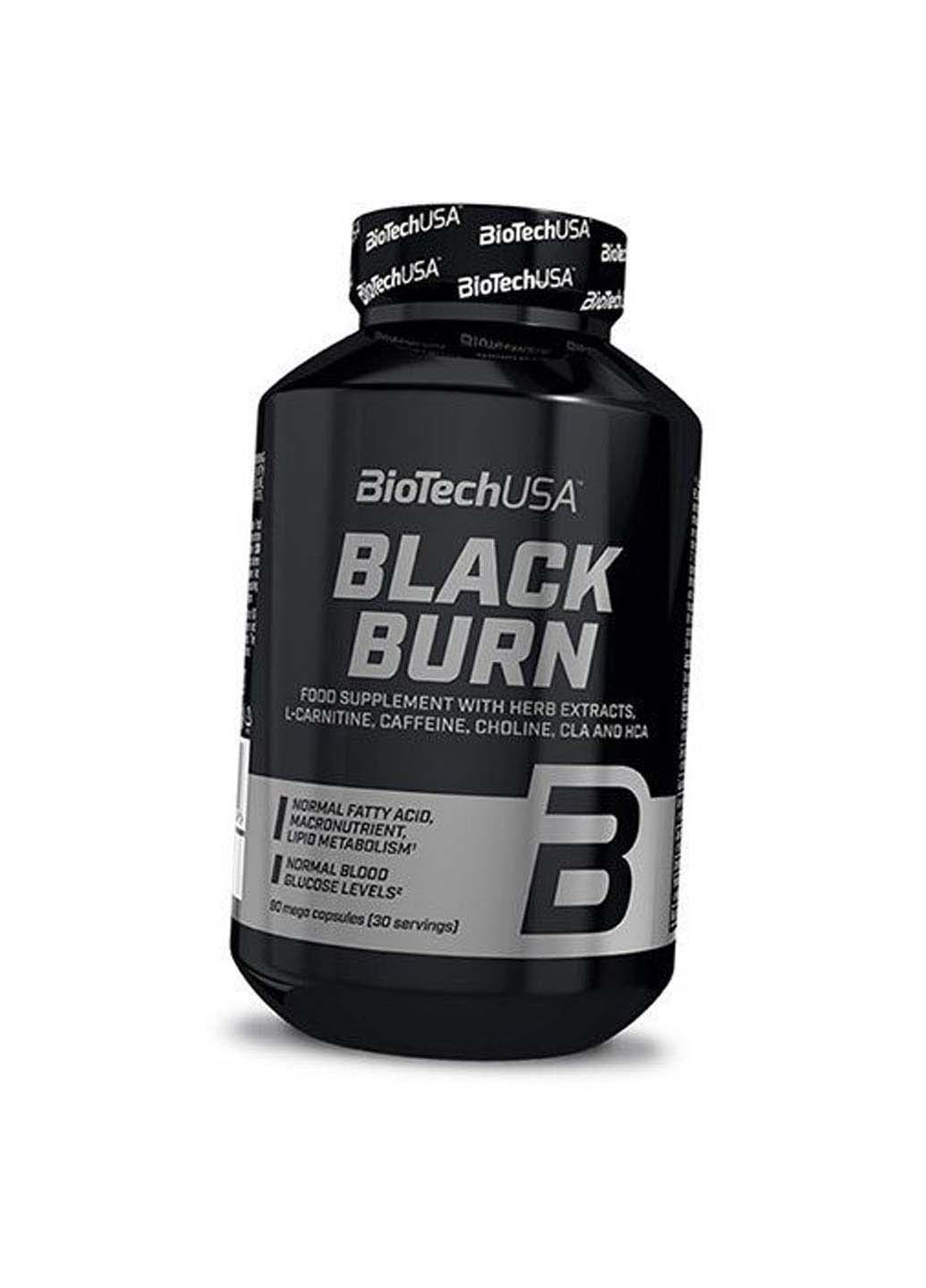 Жироспалювач для швидкого зниження ваги Black Burn 90капс Biotech (292710596)