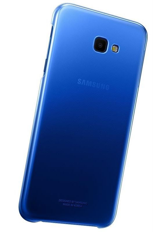 Чехол-накладка Gradation Cover для Galaxy J4+ SM-J415 Blue (EF-AJ415CLEGRU) Samsung (341488199)