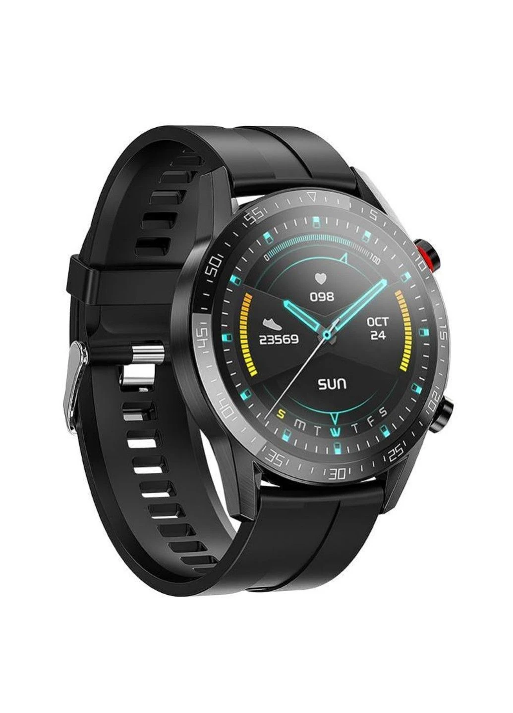 Умные часы Smart Watch Y2 с магнитной зарядкой (Black) Hoco (315704938)