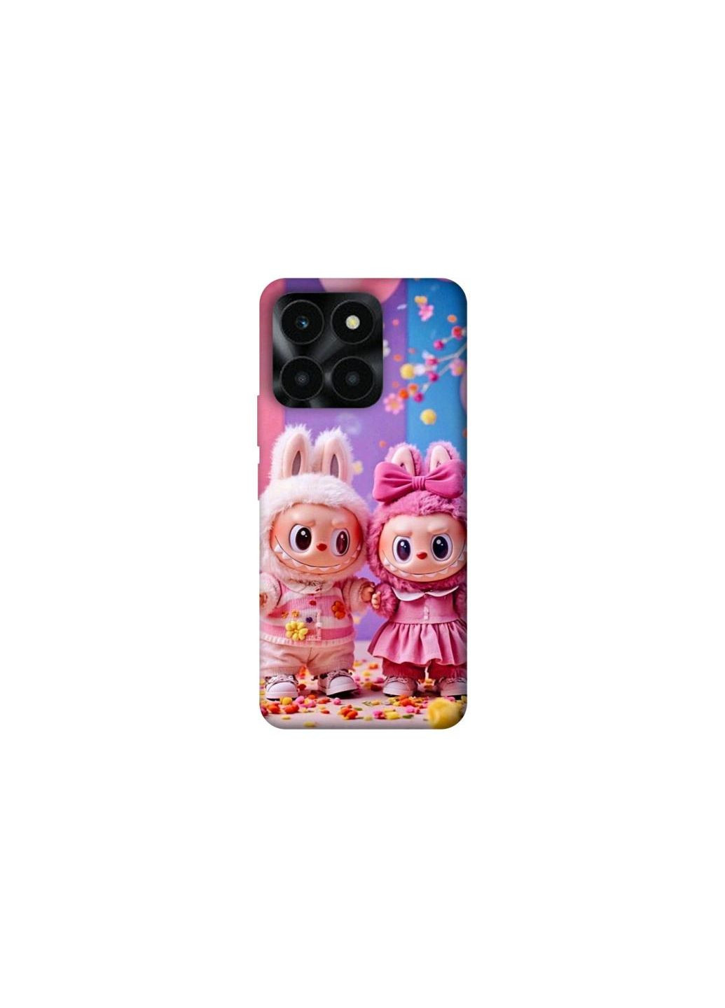 Чохол на Huawei Honor X6a Labubu twins ver.2 Frontalka (361995000)