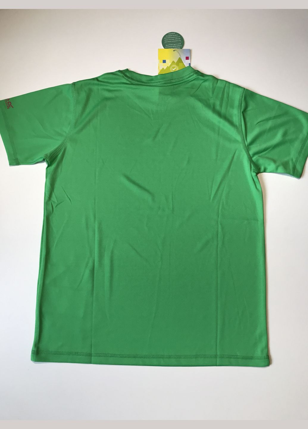 Зеленая летняя футболка солнцезащитная Regatta