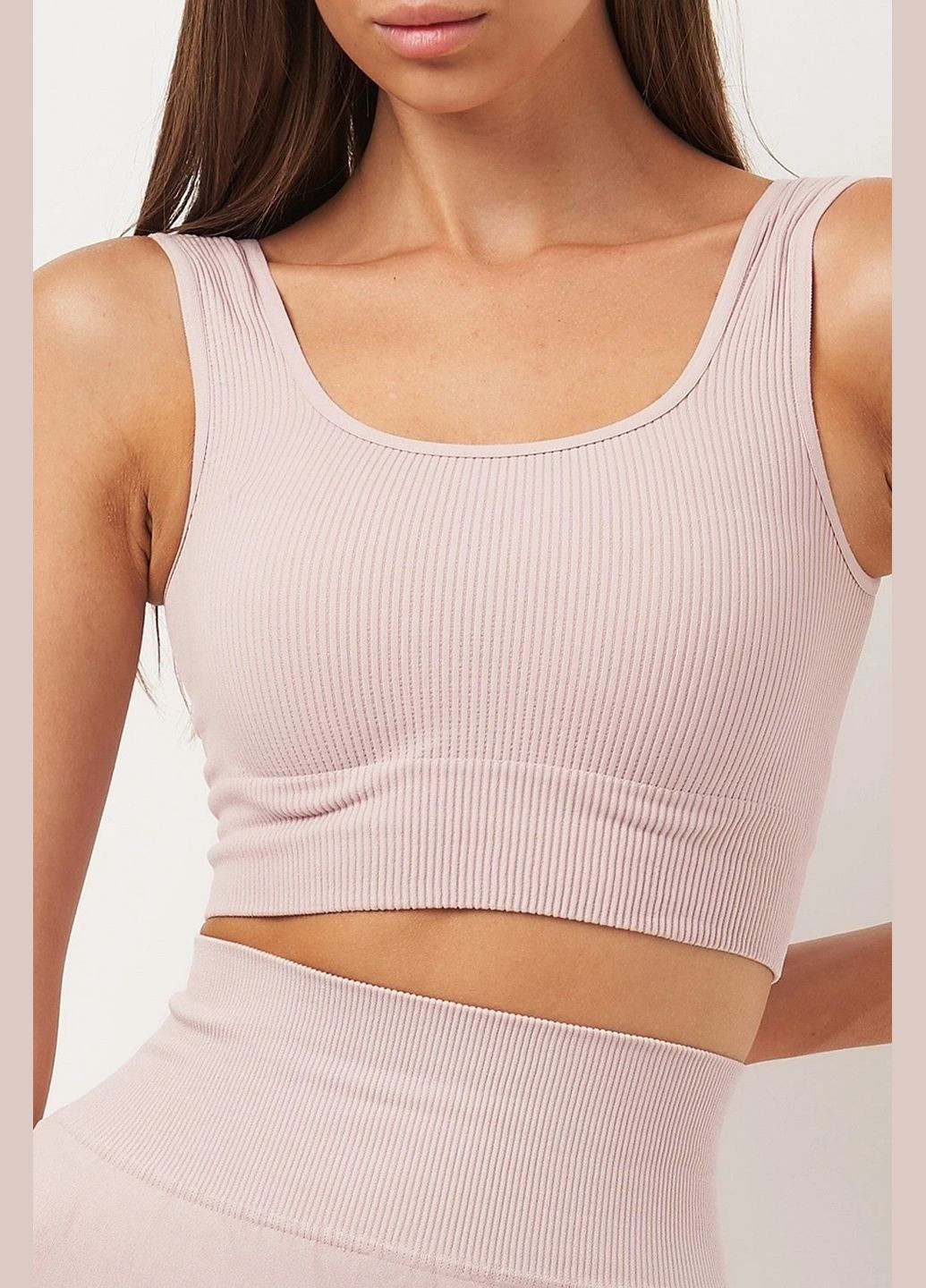 Топ в рубчик на широких бретелях Giulia (337093289)