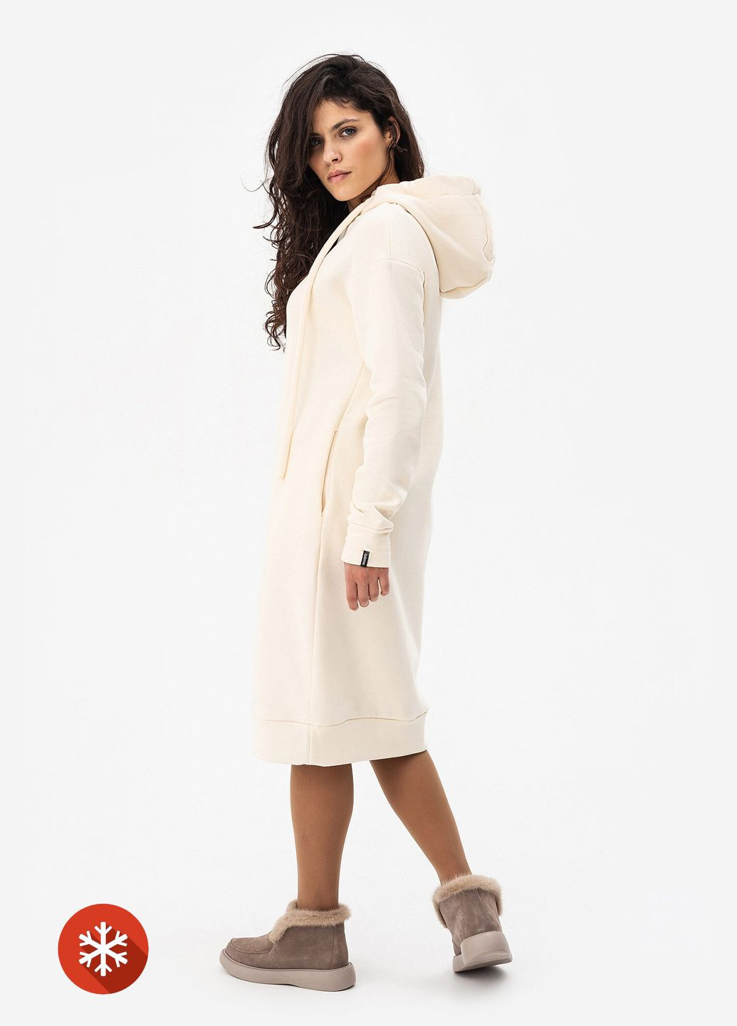 Бежева сукня lenna Garne однотонна