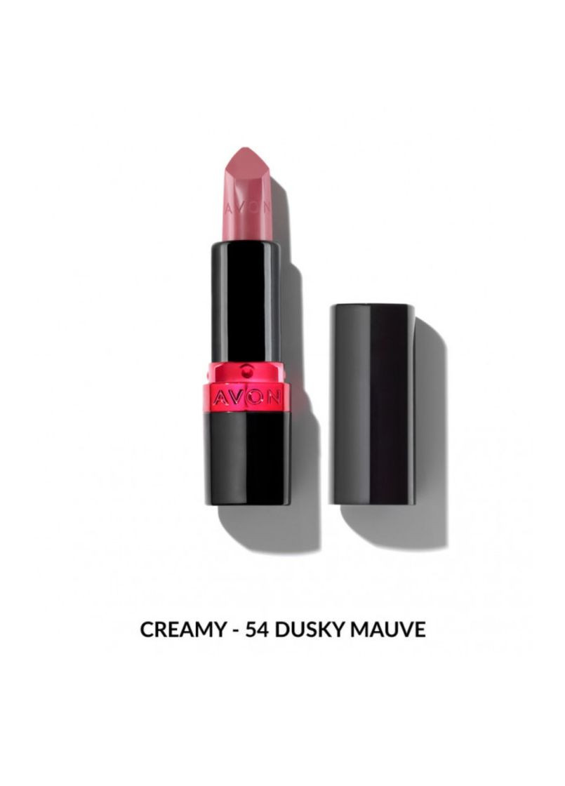 Зволожувальна кремова губна помада "Ультра" 54 Темно-ліловий (54 Dusky Mauve) 3,6г Avon (330141518)