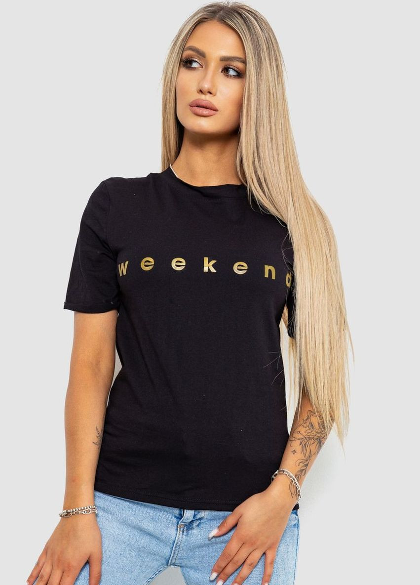 Футболка женская с принтом, 238R57378 Ager - (365073808)