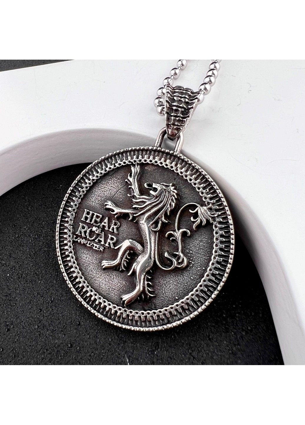 Кулон Lannister гра престолів з нержавіючої медичної сталі PS-017 No Brand (299340170)