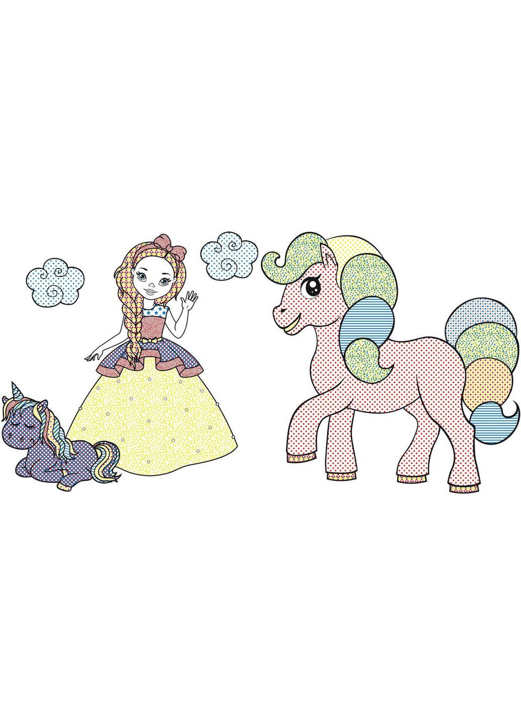 Водяні розмальовки. Єдиноріг Кристал Бук (316084045)