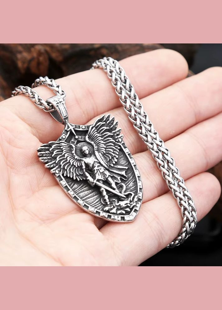 Чоловічий кулон із ланцюжком на шию підвіска амулет оберег STORE 206 (329202051)