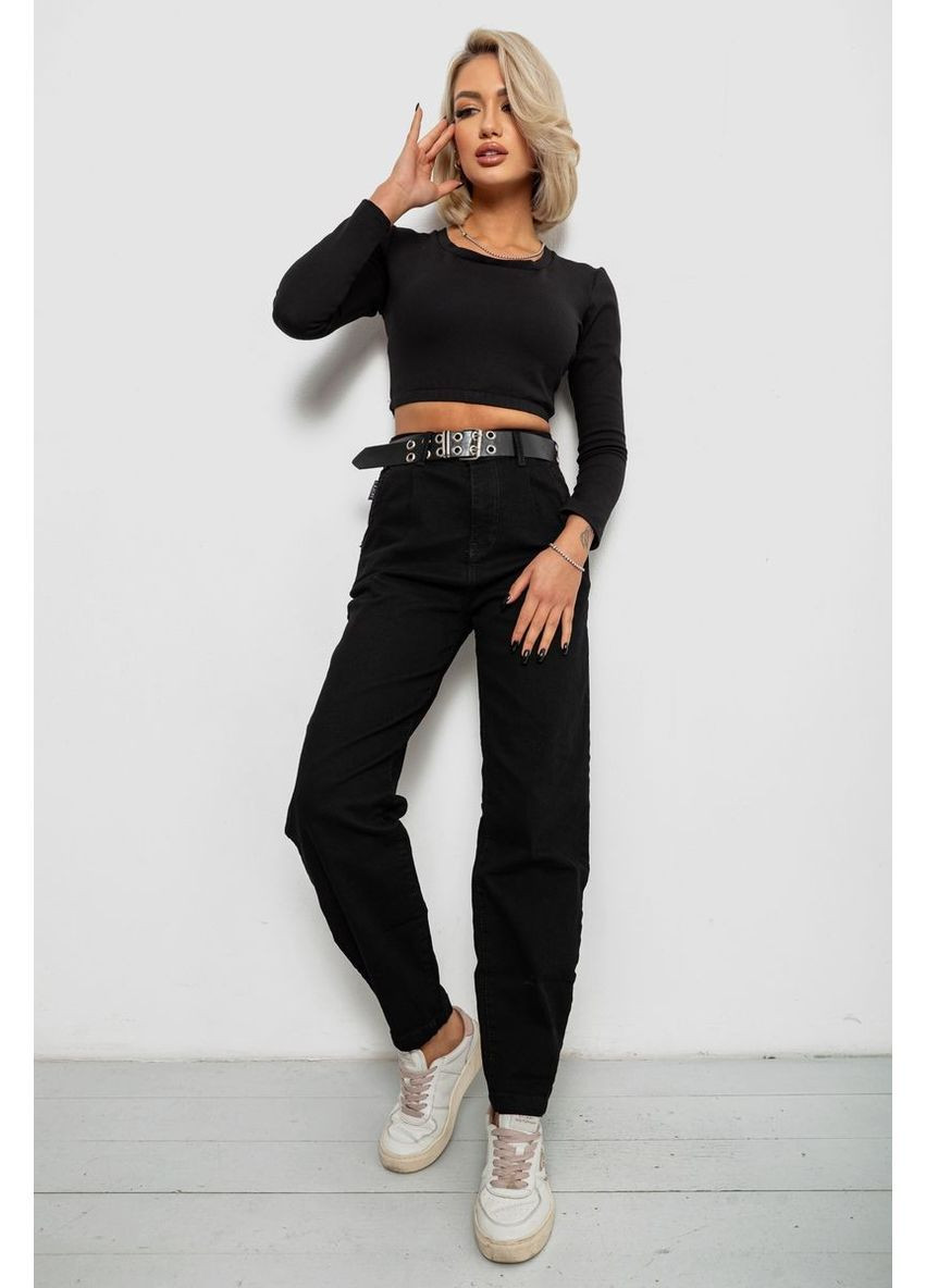 Джинсы женские однотонные Balon 244R001171 Ager - (372463815)