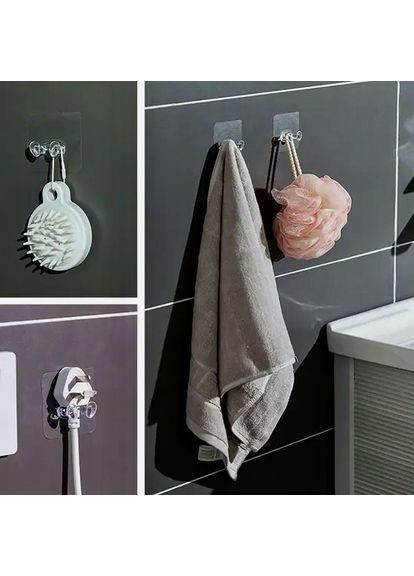 Самоклеящийся настенный держатель для вилок проводов электроприборов без сверления No Brand (322291122)