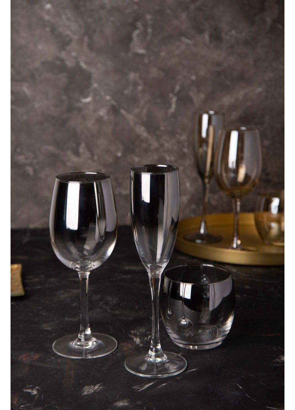 Склянка DELICE MIST /НАБІР/ 6х340 мл низьк. (J9403/4) Luminarc (365276222)