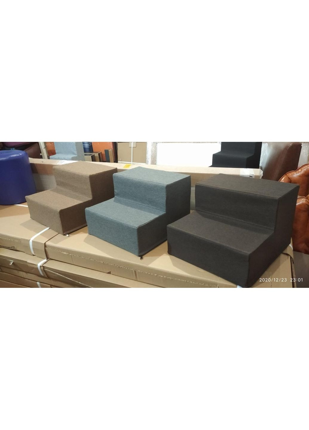 М'яка драбинка для собак — любов і турбота у кожній сходинці ❤️ 36х27х40см Драбина для Собак Ступені (пандуси) P&S (372152273)