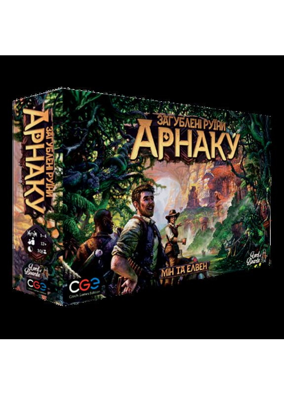 Настольная игра Утерянные руины Арнака (Lost Ruins of Arnak) (укр) ( LOB2101RU ) Lord of Boards LOB2101UK (370762615)