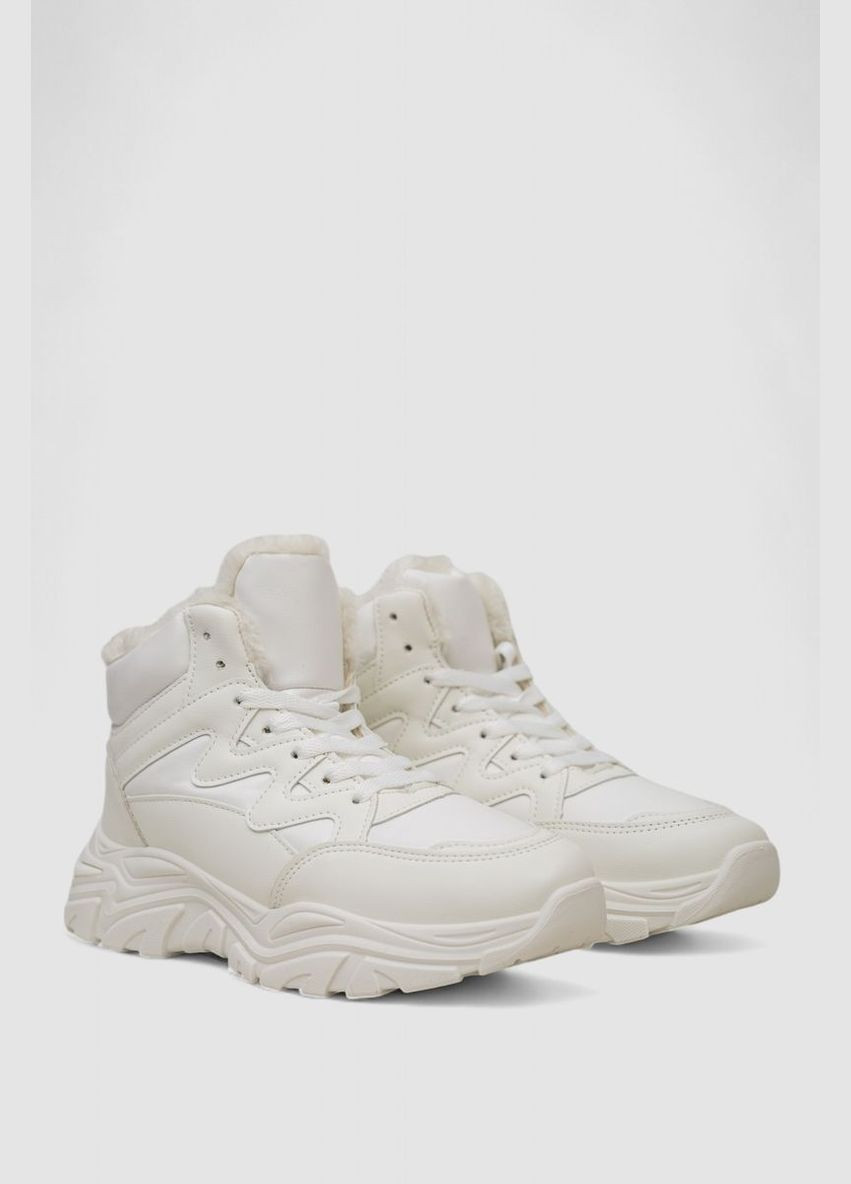 Кросівки жіночі зимові на хутрі Ager 248RDM01 білі демісезони (338370543)