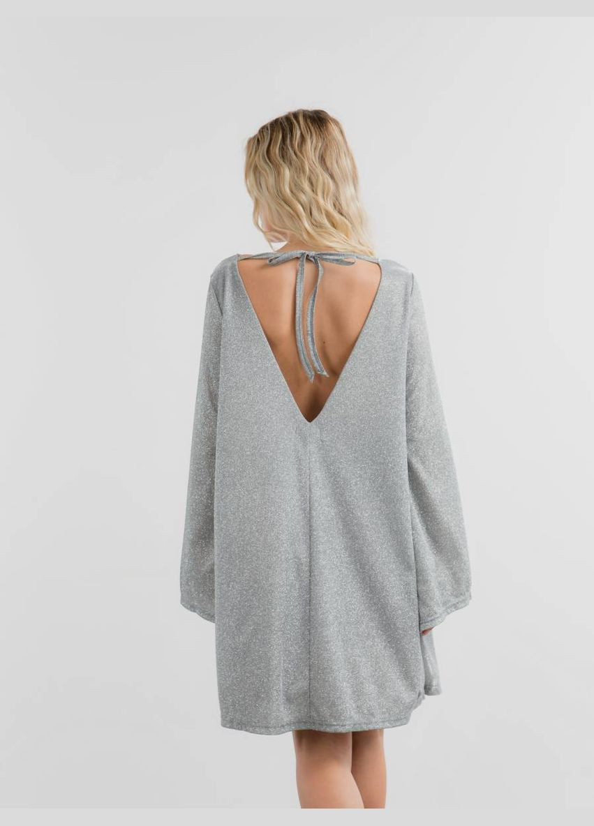 Светло-серое платье Romashka однотонное