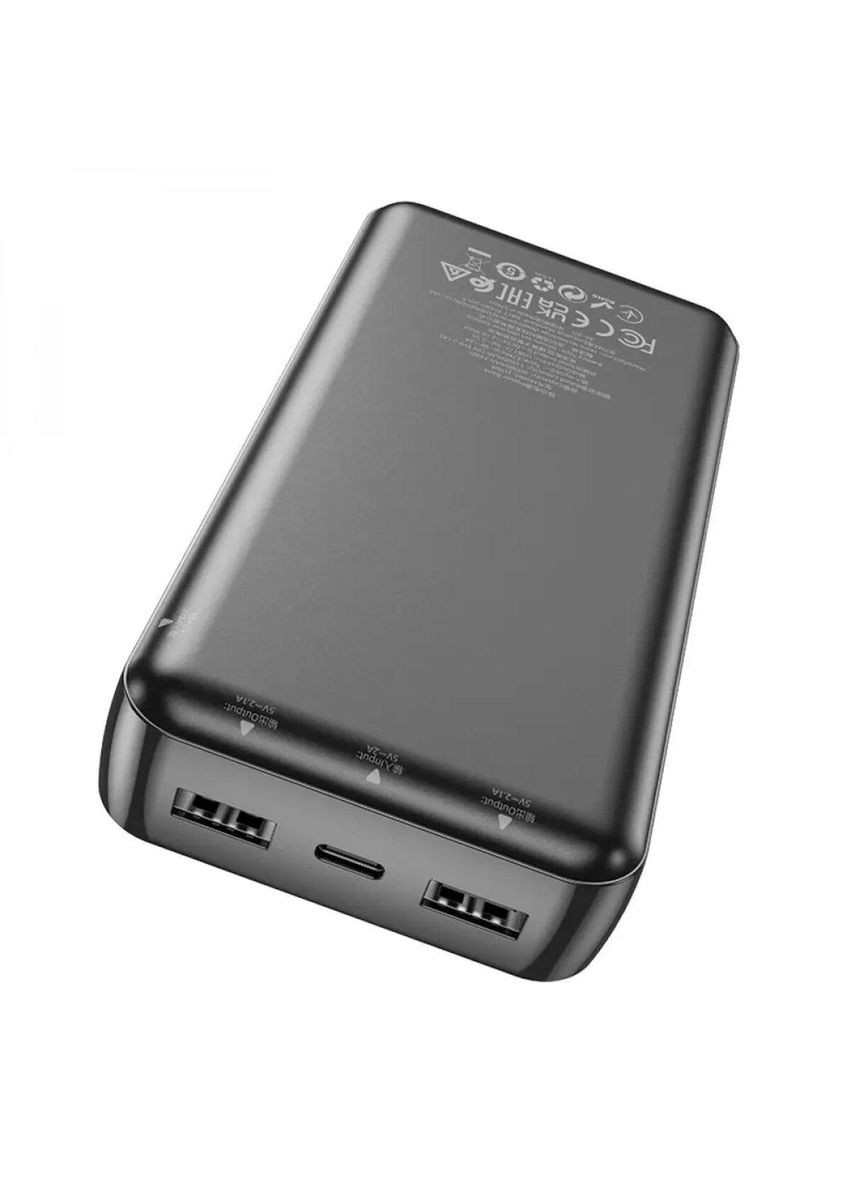 Зовнішній акумулятор J100A 20000mAh Black Hoco (305836305)