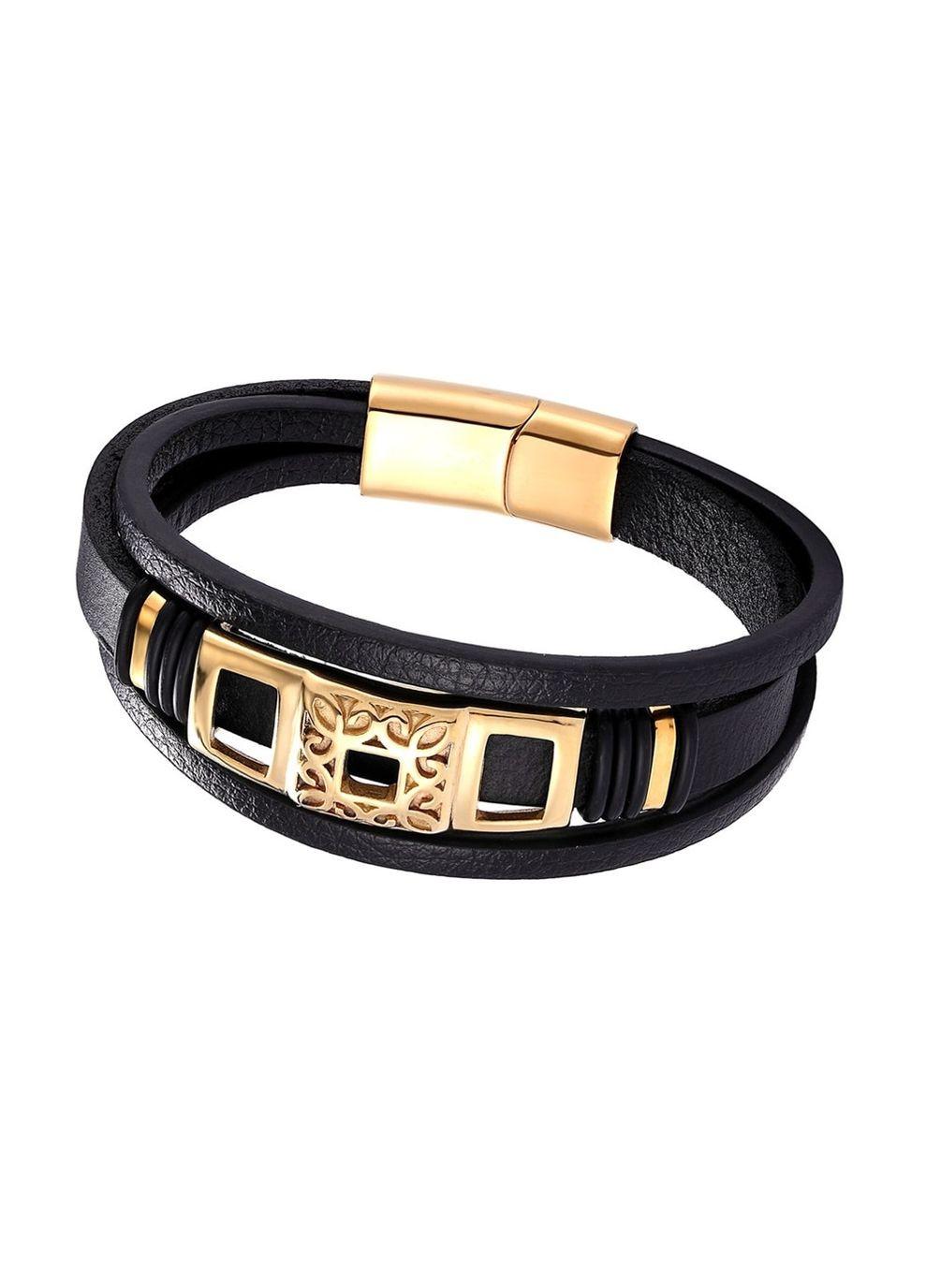 Стильний чоловічий браслет із магнітним замком. Avalon 5 (329443035)