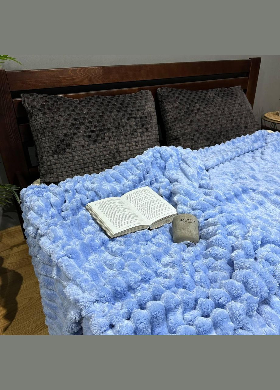 Плед королевский шарпей Двуспальный 180 х 220 см (П4К-post-sharp-max-002-22) No Brand (323160925)