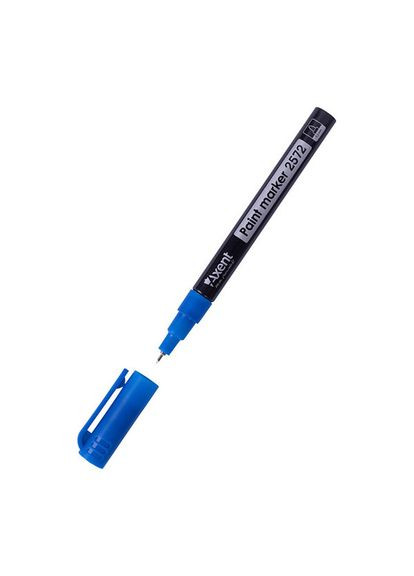 Маркер фарба синій 2572A blue 0,5 мм Paint Marker Axent (280927893)
