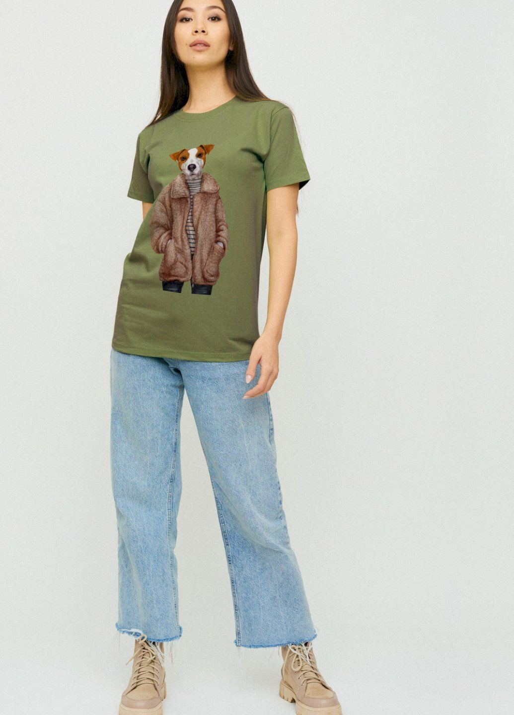 Футболка Boyfriend / дышащий принт / YAPPI - (252385970)