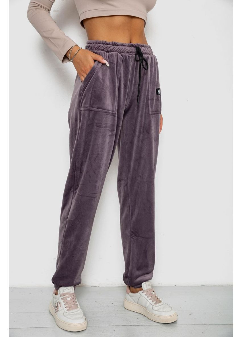 Спортивные штаны велюровые женские на флисе Ager 238R58649-1 (357234513)