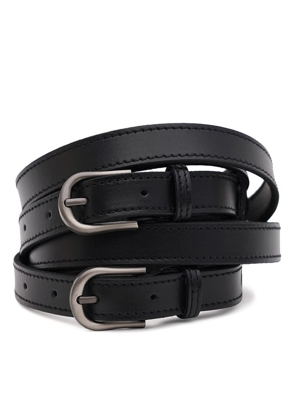 Женский кожаный ремень 100gen1new2bl-black Borsa Leather (292755551)