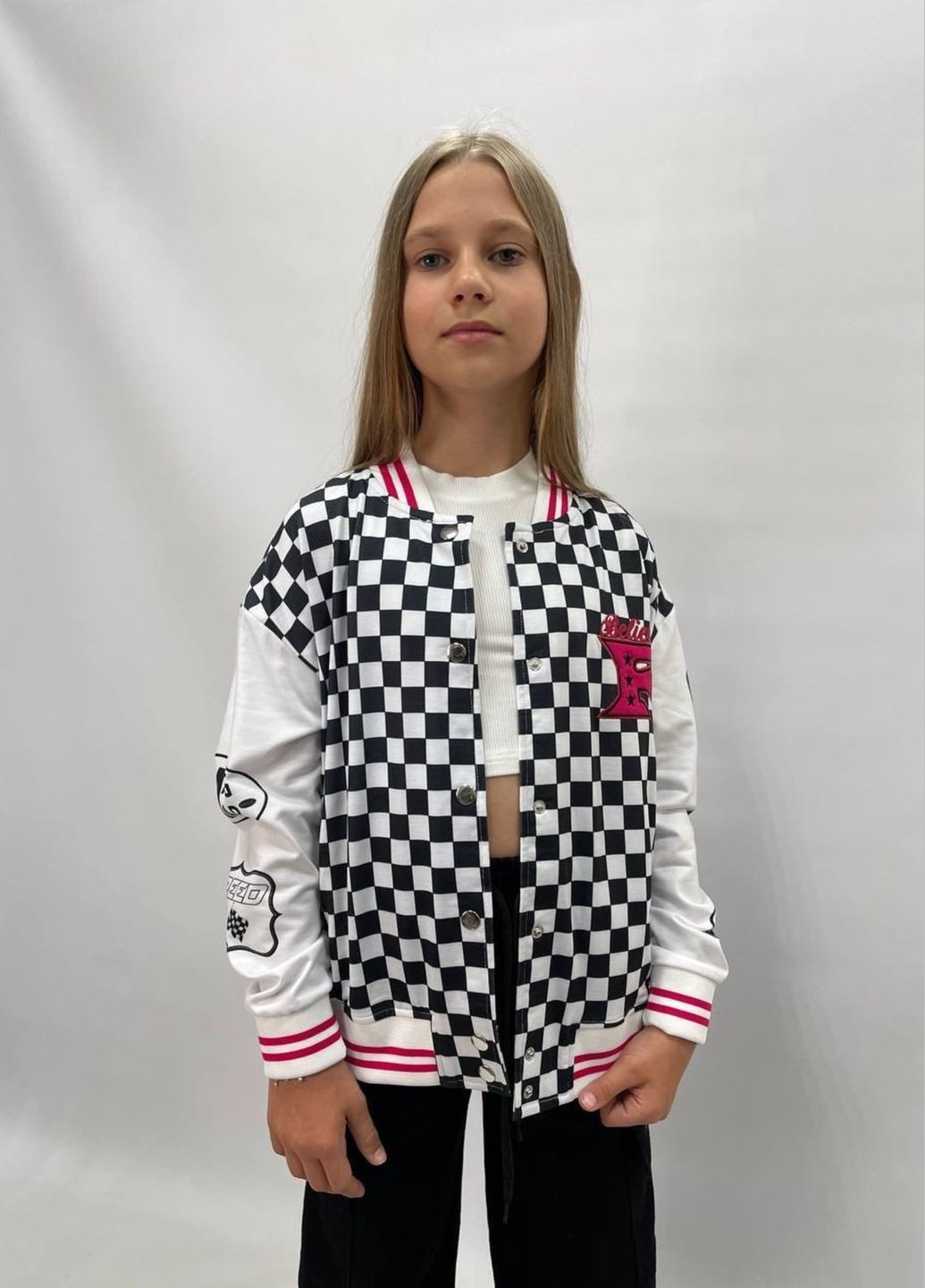 Бомбер Suzie на кнопках (297056997)