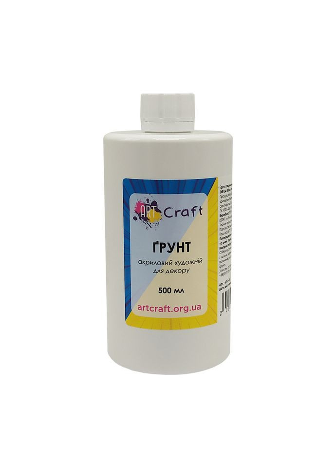 Ґрунт акриловий художній 5012-AC, 500 мл Art Craft (305232563)