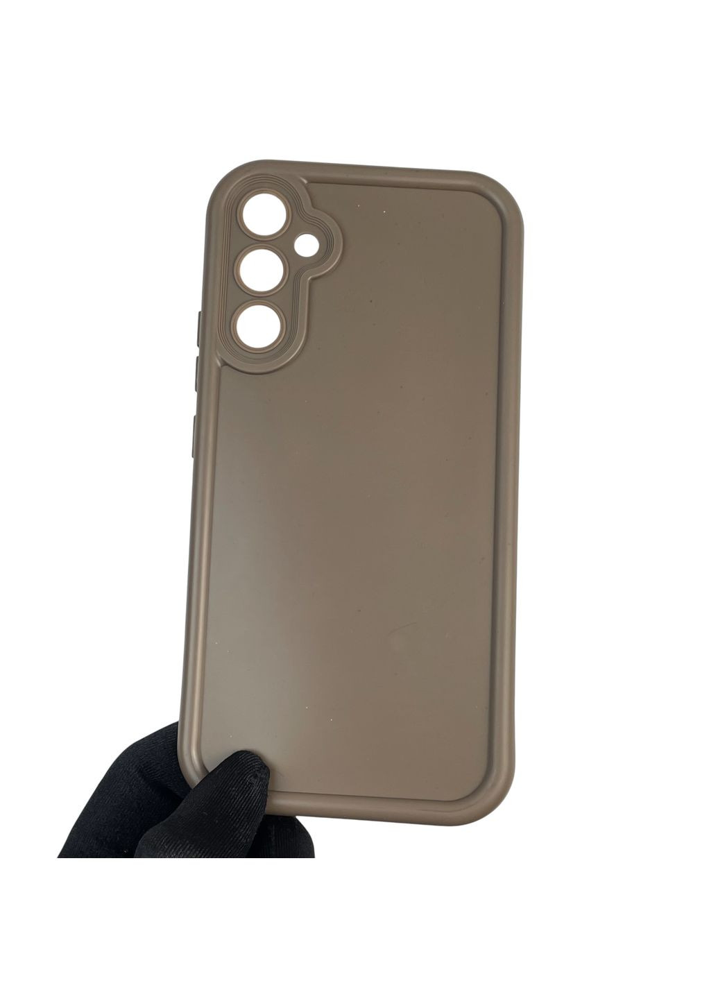 Чехол силиконовый Soft Touch для Galaxy A34 5G (SM-A346E) коричневый (Полная защита камеры) Samsung (366388290)