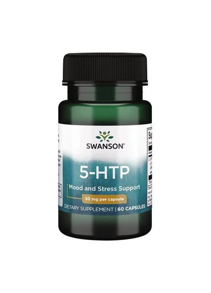 5-HTP 50 mg 60 капсул Swanson (387023450)