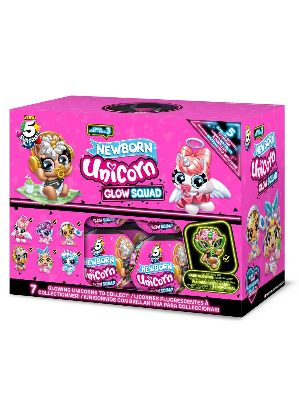 Набір фігурок ZURU MINI BRANDS Newborn Unicorn фігурки-сюрприз в шарі 5 шт. в асортименті (77264GQ2) No Brand (395661574)