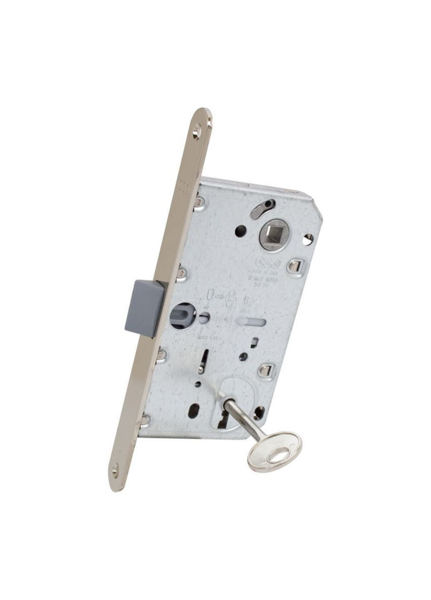 Art. B011015006 Механізм Mediana Evolution Patent з ключем нікель 90мм AGB (322520207)