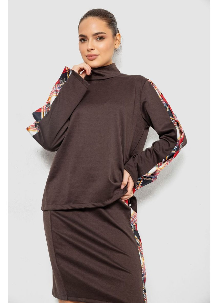 Костюм женский, цвет коричнево-красный, 257R322-3 Ager (368697791)