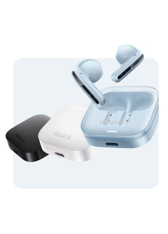 Гарнитура Redmi Buds 6 Active Transparent Blue (BHR8394GL) Xiaomi (317191332)
