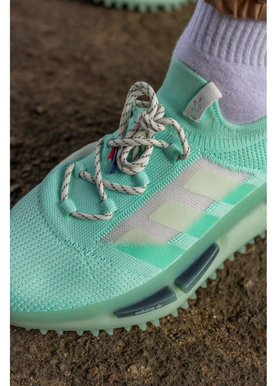 Сірі Осінні кросівки чоловічі adidas nmd s1 friends and family mint green адідас No Brand