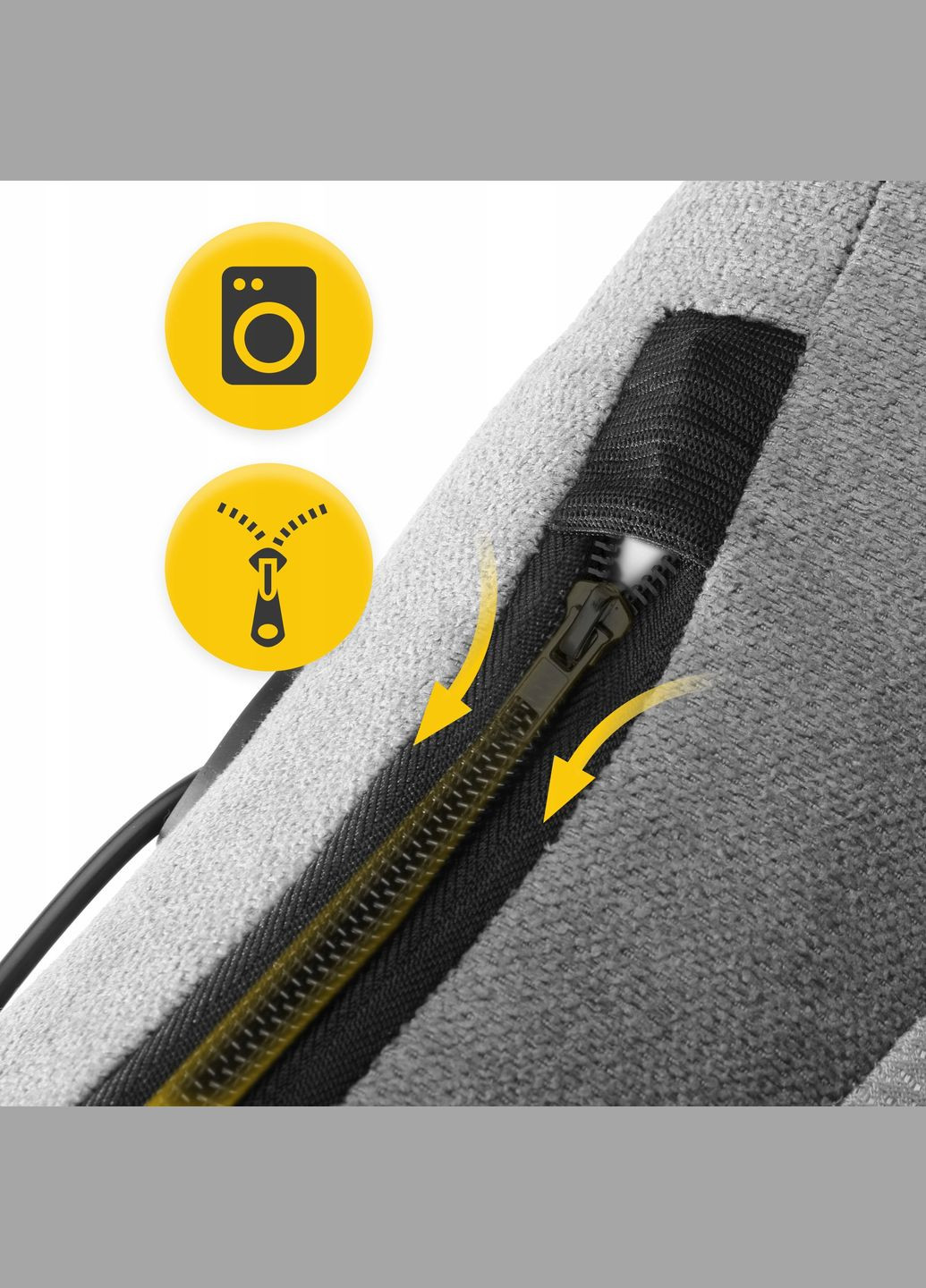 Подушка массажер Shiatsu Lite Black () 4FIZJO P-5905973404136 (315440906)