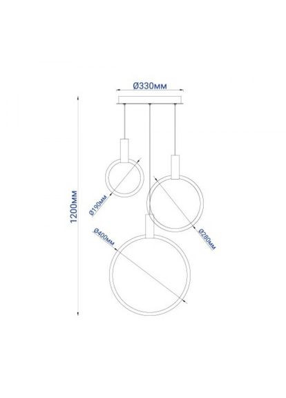 Светодиодный светильник AL6500 GRAND 50W (40241) Feron (305757924)