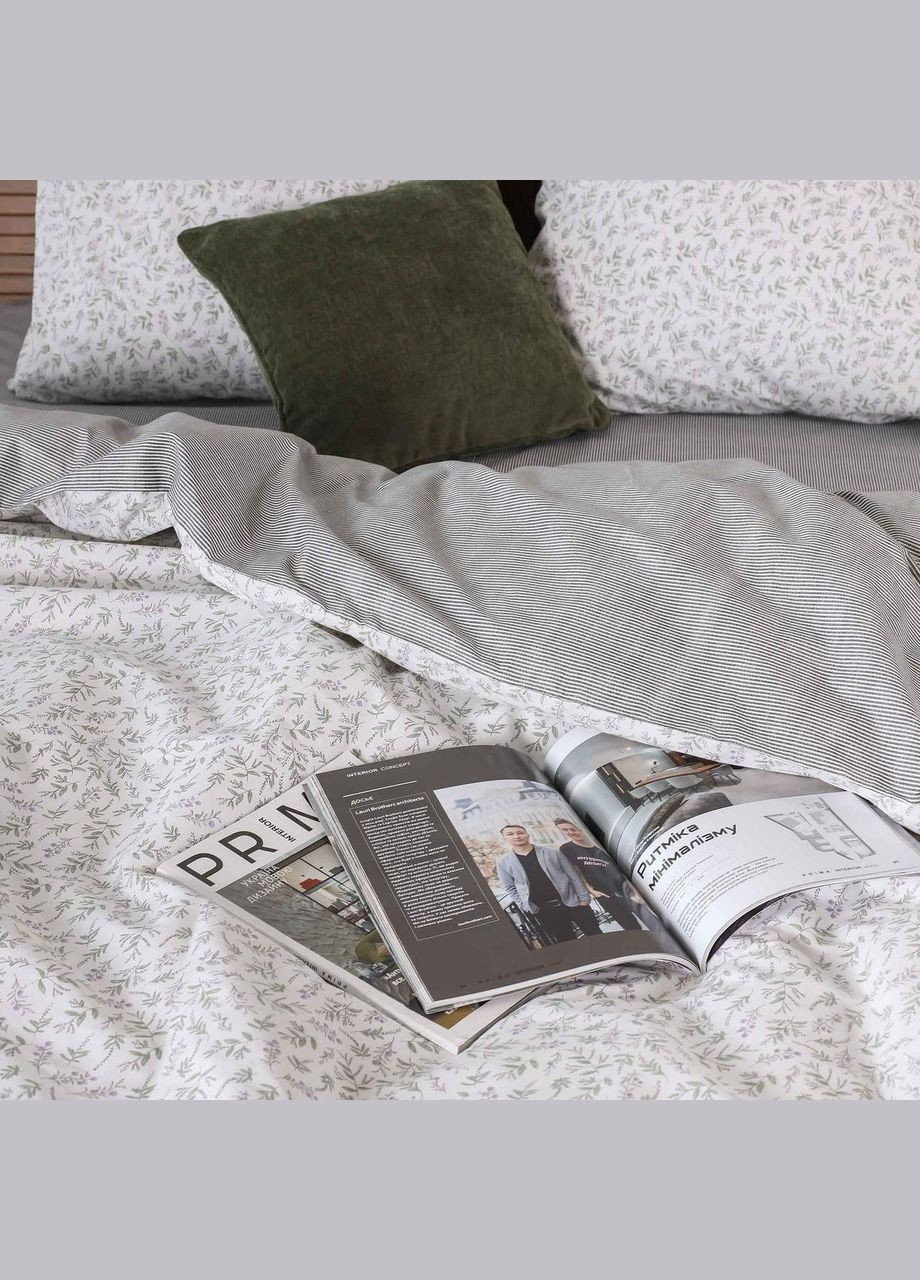 Постельное белье Isleep ранфорс с простынью на резинке (160*200) - 22192 евро Viluta (300842295)