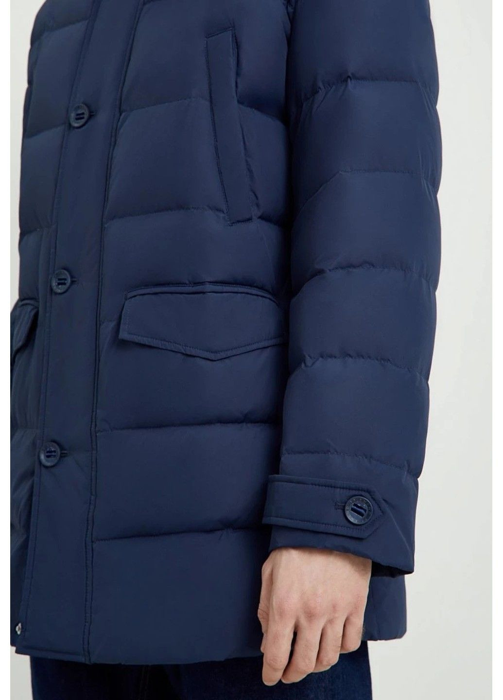 Синій зимній Пуховик Finn Flare