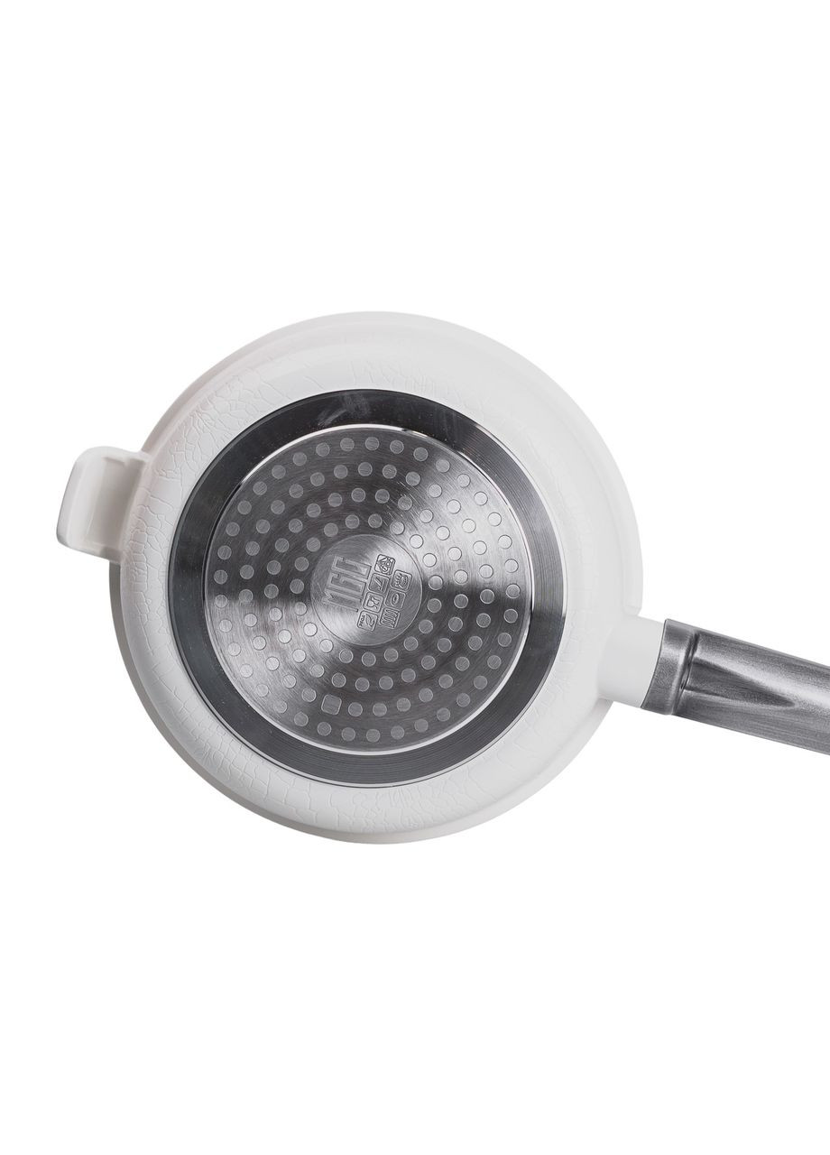 Сковорода универсальная Designed алюминиевая 20 см с антипригарным покрытием, белый MGC (322771241)