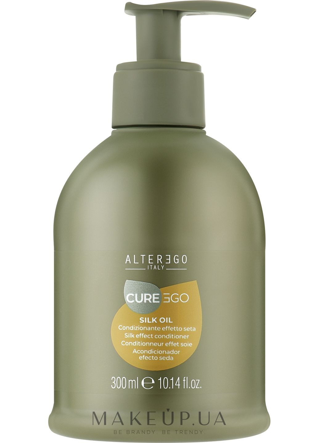 Кондиционер для непослушных и вьющихся волос. Italy CureEgo Silk Oil Silk Effect Conditioner Alter Ego (368608478)