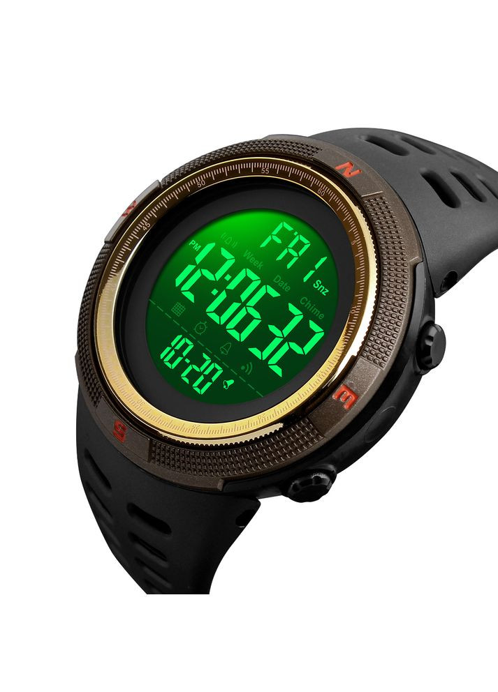 1251GD Gold электронный спортивный, армейский Skmei (324088844)