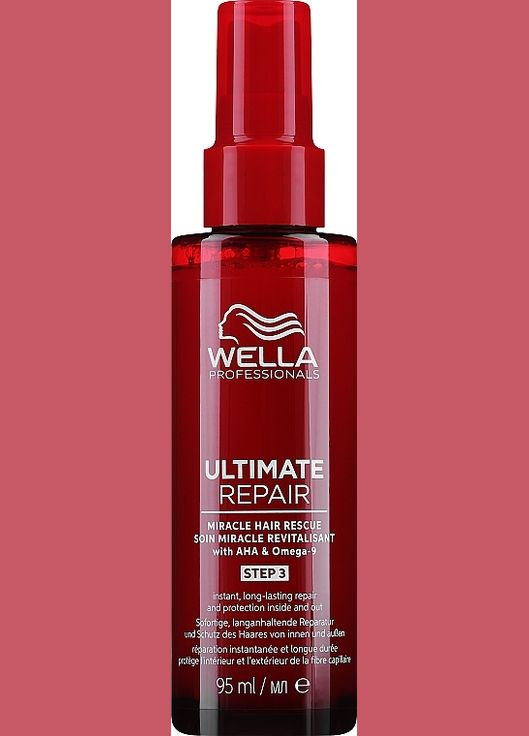 Сыворотка для всех типов волос Ultimate Repair Miracle Hair Rescue With AHA & Omega-9 30ml (1293287-17517260) Wella Professionals (368658793)