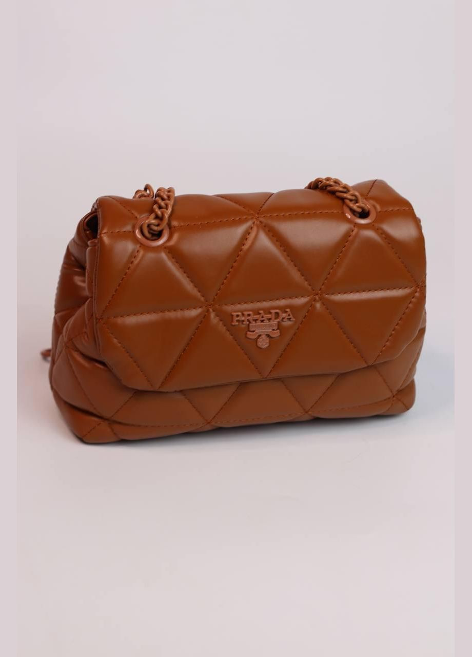 Женская сумка Prada Nappa spectrum brown, женская сумка Прада коричневого цвета No Brand (307925679)