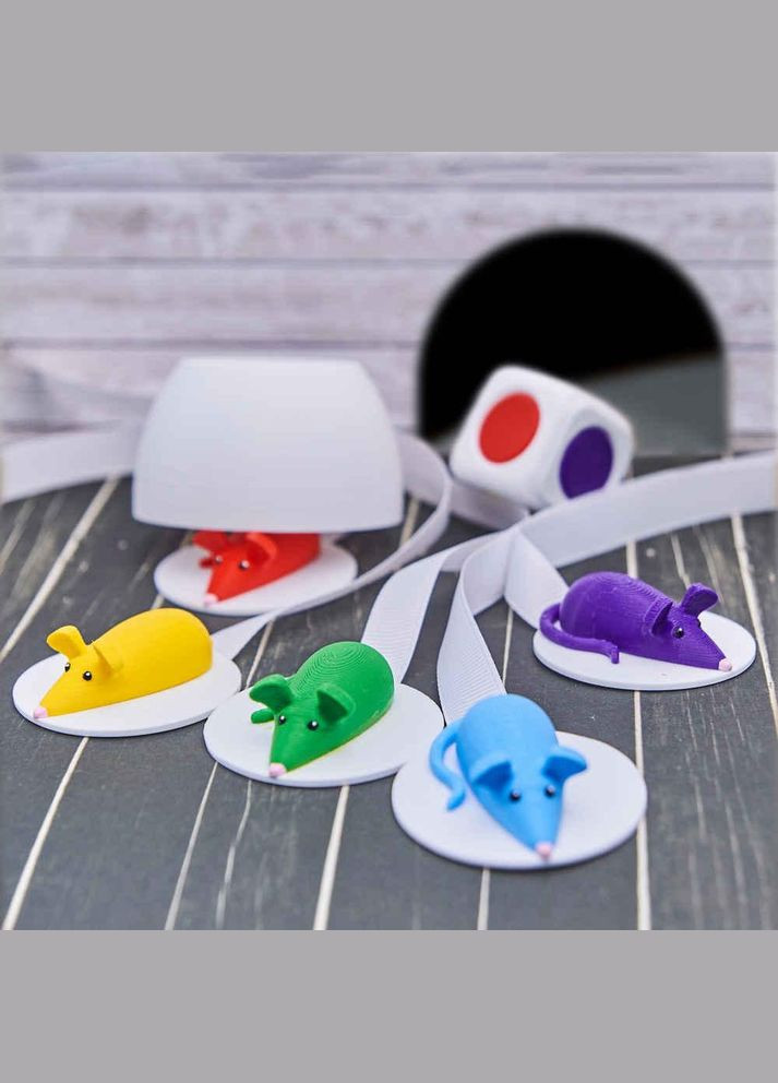 Гра дитяча "Злови мишку" TheaSmart Розвивай мозок та співпрацю з цією інтелектуальною грою No Brand № 23001 (347163988)