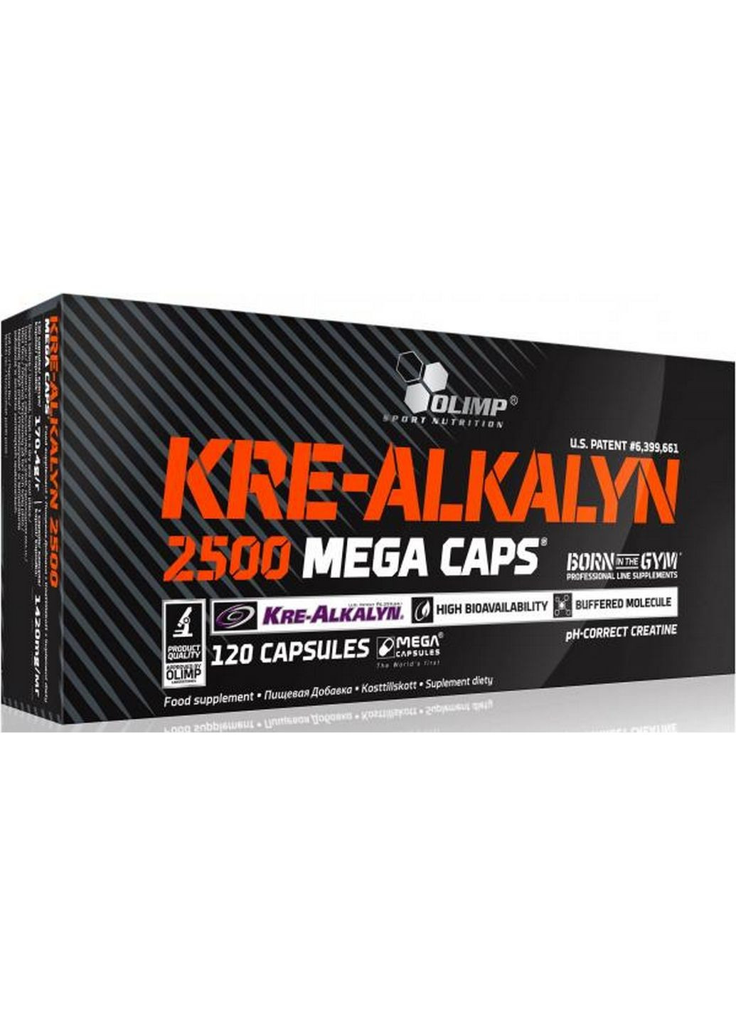 Креатин Kre-Alkalyn 2500 Mega Caps, 120 капсул Olimp (294926443)