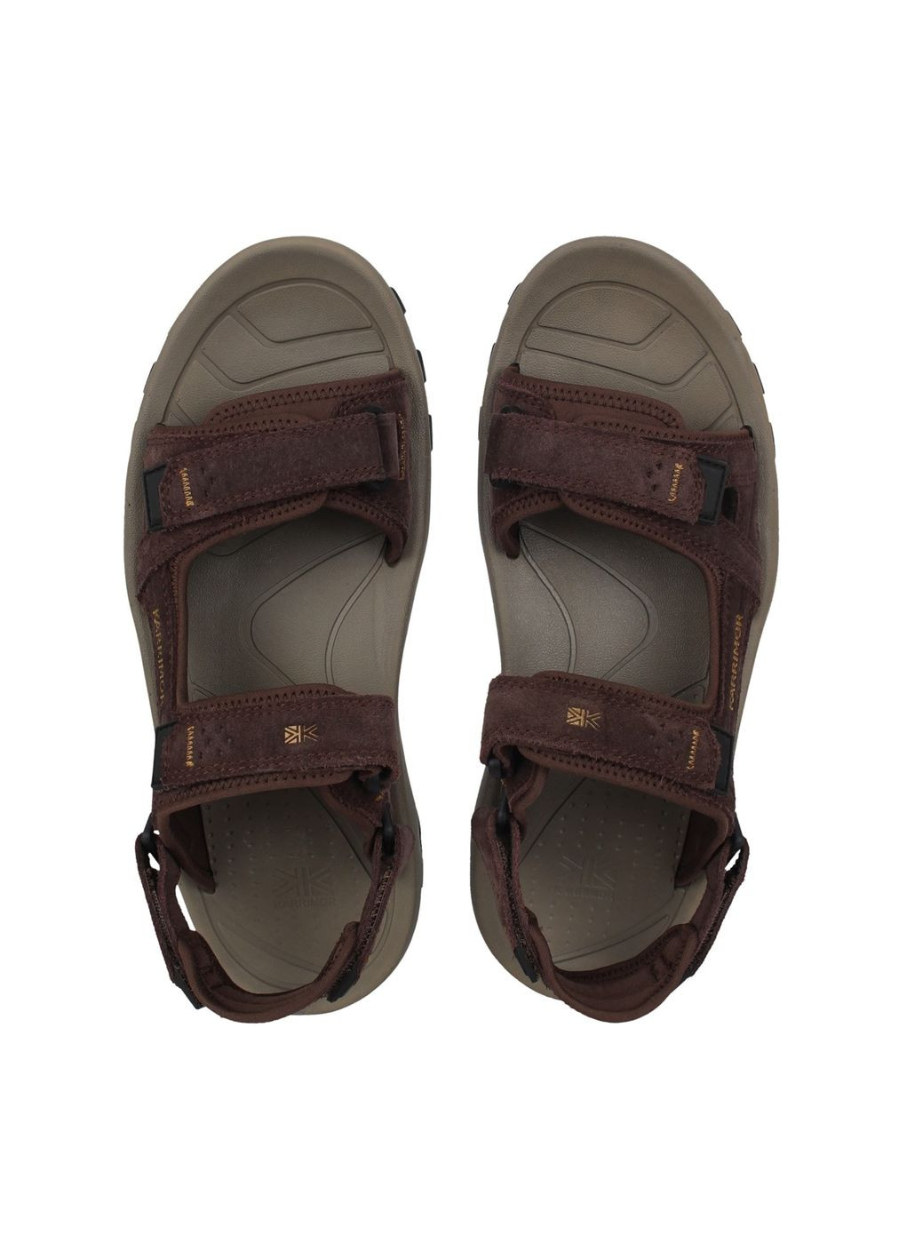 сандалии antibes leather mens walking sandals brown 12(46) Karrimor