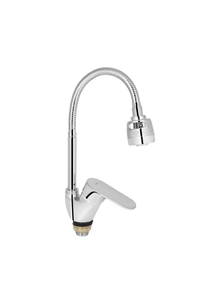 Смеситель для кухни Tani 008F4 с гибким изливом (k40) LDTAN008F4CRM44972 Chrome LIDZ (396886375)